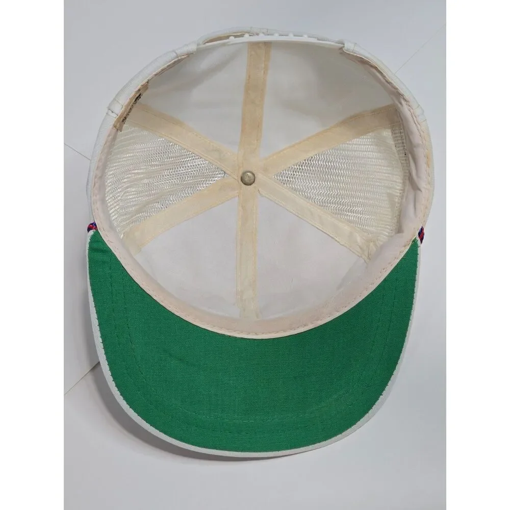 Vintage Sidney Ready Mix Trucker Hat | Men's M/L | White Mesh Snapback Cap